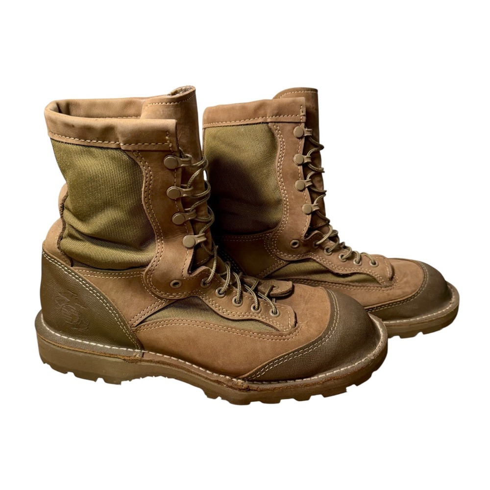 Wellco Hot Weather R.a.t. Usmc Combat Military Boots Tan 11 Wide Men's